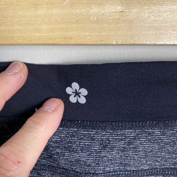 Tuff Athletics Women's Heather Black Yoga Capri Legging Pants Size X-Large - Picture 6 of 11